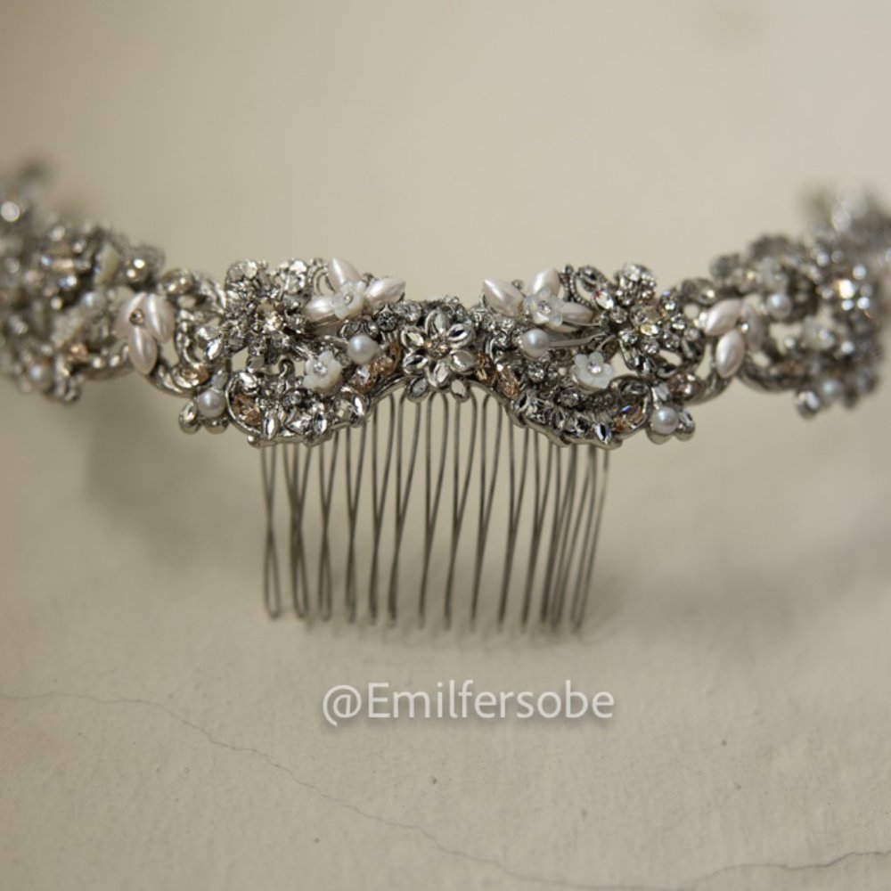 Maria Elena Headpiece - Madeline Crown